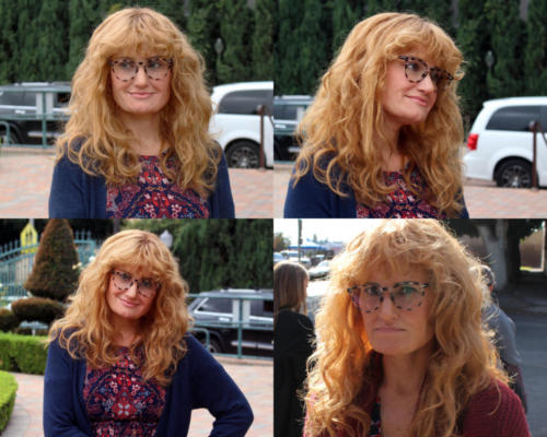 Idina Menzel Character/Disguise Make-Up for CBS Network