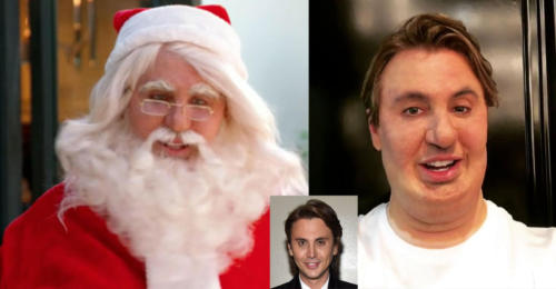 Santa Character/Disguise Make-Up on Jonathan Cheban for Keeping Up With The Kardashains on E! Network